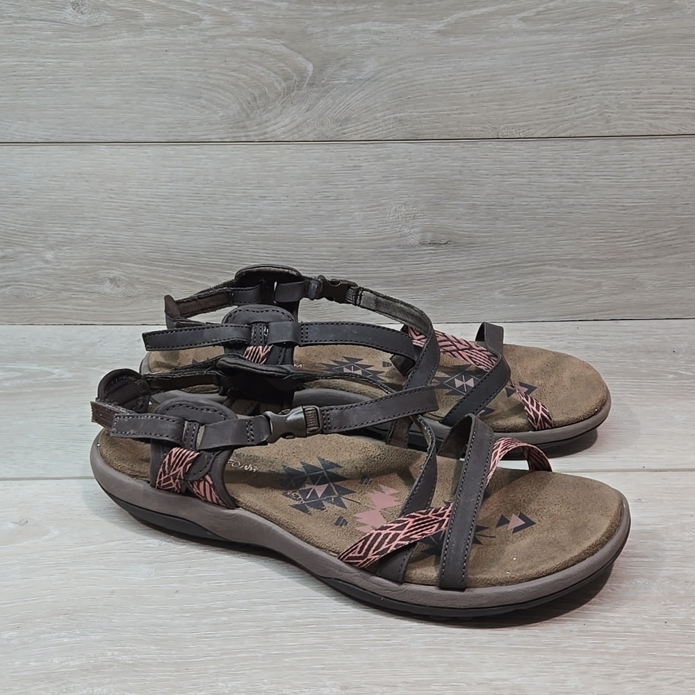 Skechers Womens Memory Foam Sandals Slide shoes sz 8.5